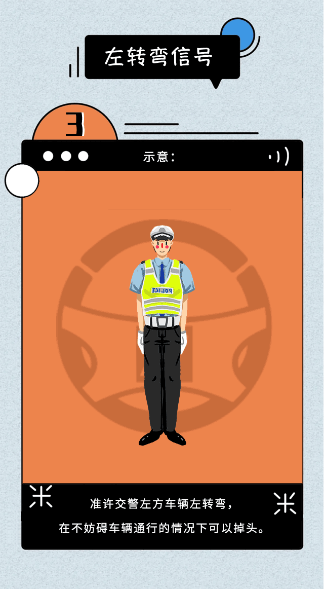 【濟寧大運河駕?！苛钊祟^暈蒙圈的交通手勢，一個手勢舞就能搞定(圖8)