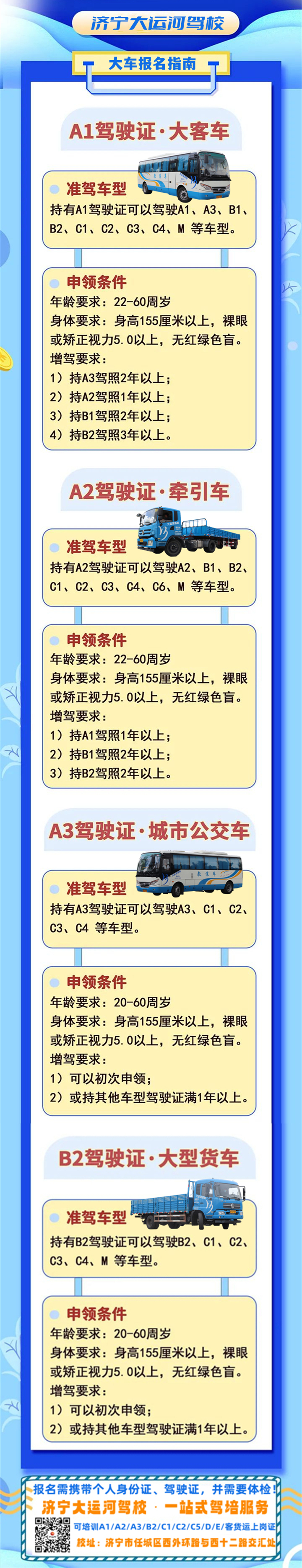 【濟寧大運河駕?！繉W大車直降“3000元”，45天拿駕照！(圖3)