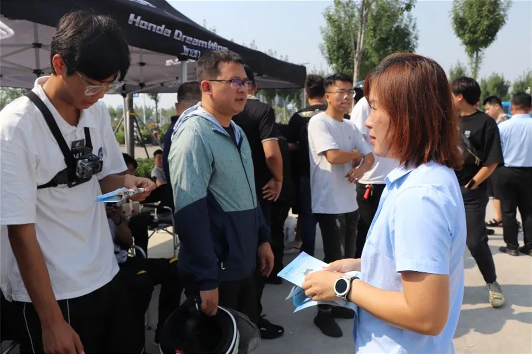 【濟寧大運河駕?！繗g迎各地“摩友”齊聚我校，以車會友！(圖5)
